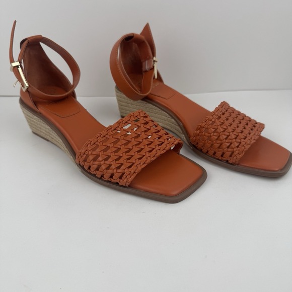 Vince Camuto Shoes - Orange Espadrille Wedge Sandals Sz 10 Vince Camuto